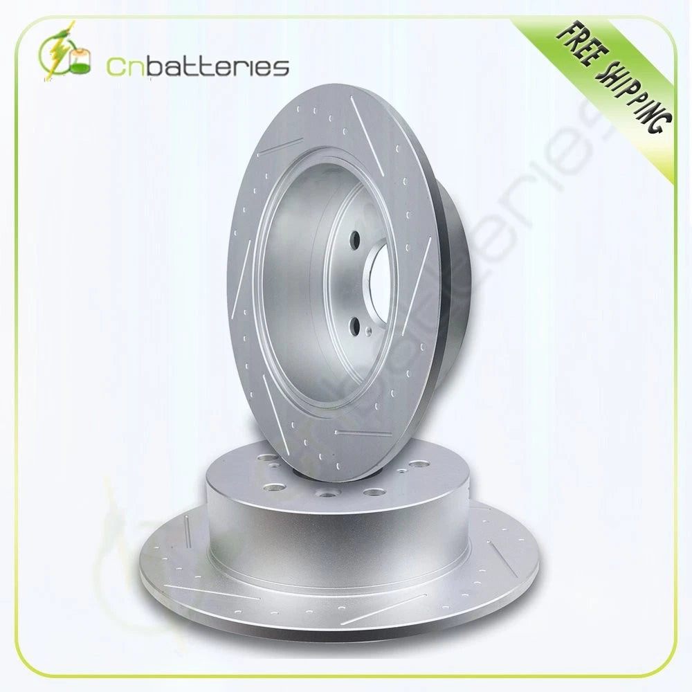 Rear Brake Discs Rotors for Toyota Camry Avalon, Lexus ES350 ES300h (2007–2017)