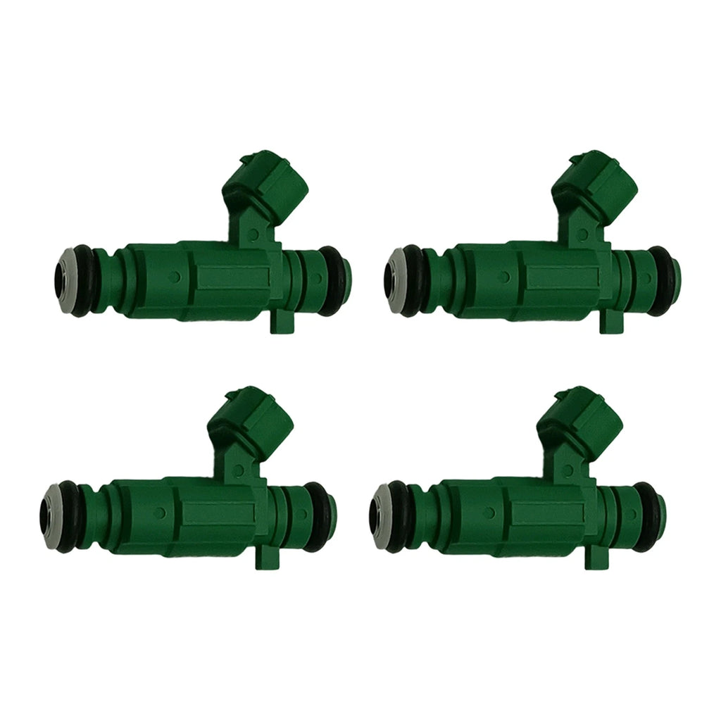 Set of 4 Fuel Injectors for Hyundai Sonata Accent Tiburon Tucson Kia Rio (1999–2005)