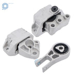3pc Motor & Trans Mount Set for Jeep Compass (2017–2021) L4-2.4L ED6