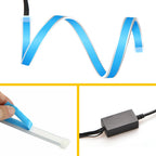 2X 60cm LED DRL Amber Sequential Turn Signal Strip for Make Model