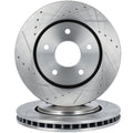 Front Drilled Slotted Brake Rotors for Volkswagen Routan (2009–2014)