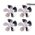 Set of 4 Refrigerator Motor Fan Blades 150mm to 300mm Dia