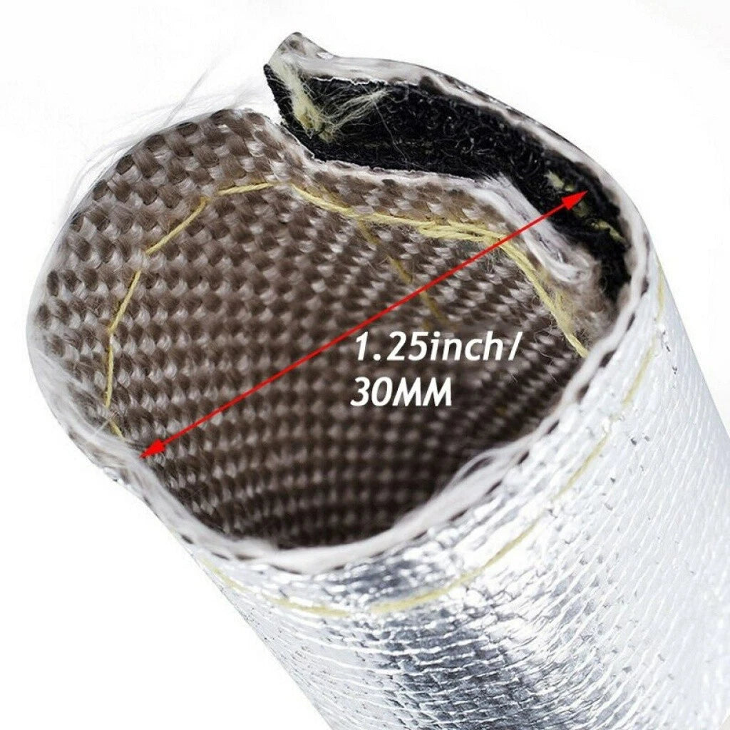 Heat Shield Sleeve Insulated Wire Hose Cover for 3FT (2015-2025)