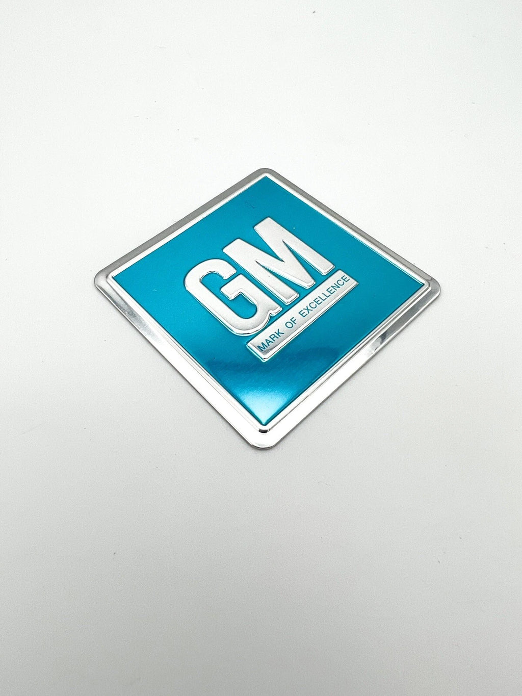 Door Jamb Decals Turquoise Foil Badges Replacement for 1964–1967 Buick