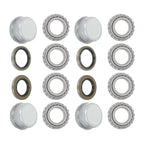 Set of 4 Trailer Hubs for 2k lbs Spindle (1" or 1.0625")