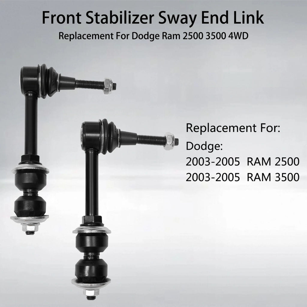 Front Stabilizer Sway Bar End Links for Dodge Ram 2500 3500 (2003–2005) K80885