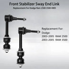 Front Stabilizer Sway Bar End Links for Dodge Ram 2500 3500 (2003–2005) K80885
