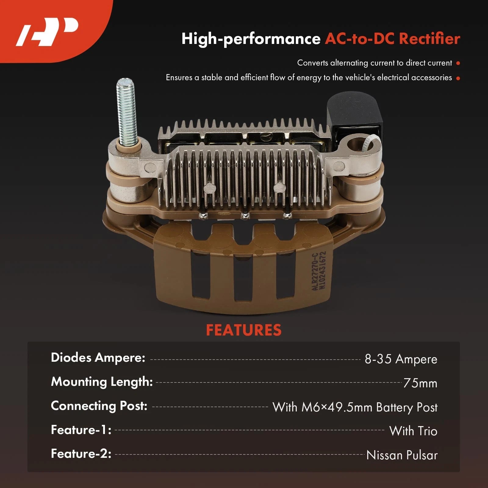 Alternator Rectifier Diode for Nissan Sentra