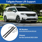 Set of 2 Rear Left Right Tailgate Power Lift Supports for Kia Carnival (2022–2024) 81831R0100