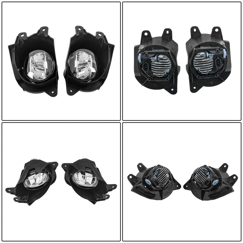 2X LED Fog Lights for Toyota Sequoia (2018â2022)