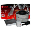 Oil Air Fuel Cabin Filter Service Kit for Hilux TGN16 4cyl 2.7L 2TR-FE 2005~15