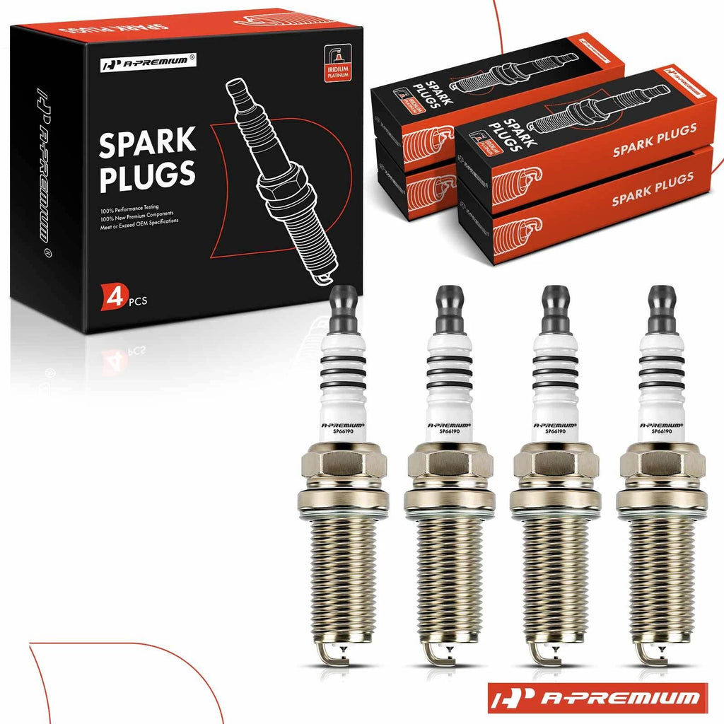 Set of 4 Iridium Platinum Spark Plugs for Honda Civic (2006–2015)