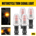 4X Turn Signal Lights for Kawasaki Ninja 650R (2006–2008) Clear Lens EV