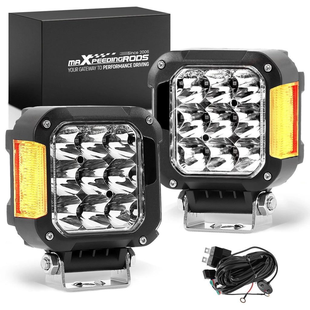 2X 4" LED Work Light Bar Spot Pods for Truck SUV ATV UTV (Offroad)
