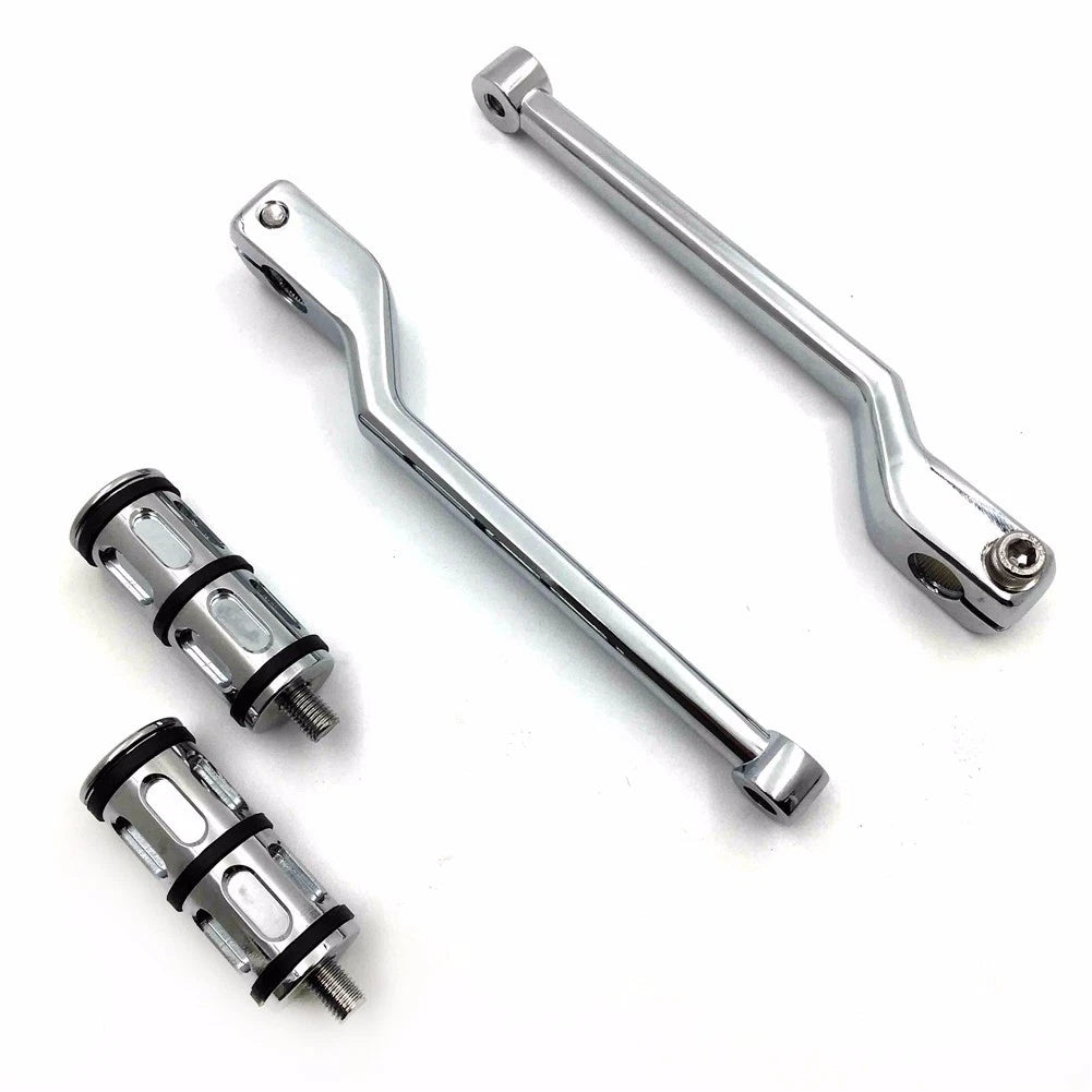 Chrome Heel Toe Shift Lever w/ Shifter Peg for Harley Heritage Softail (1986)