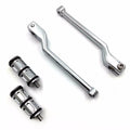 Chrome Heel Toe Shift Lever w/ Shifter Peg for Harley Heritage Softail (1986)
