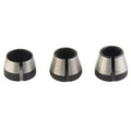 Collet Chuck Set of 3 for Electric Router (6mm, 6.35mm, 8mm)