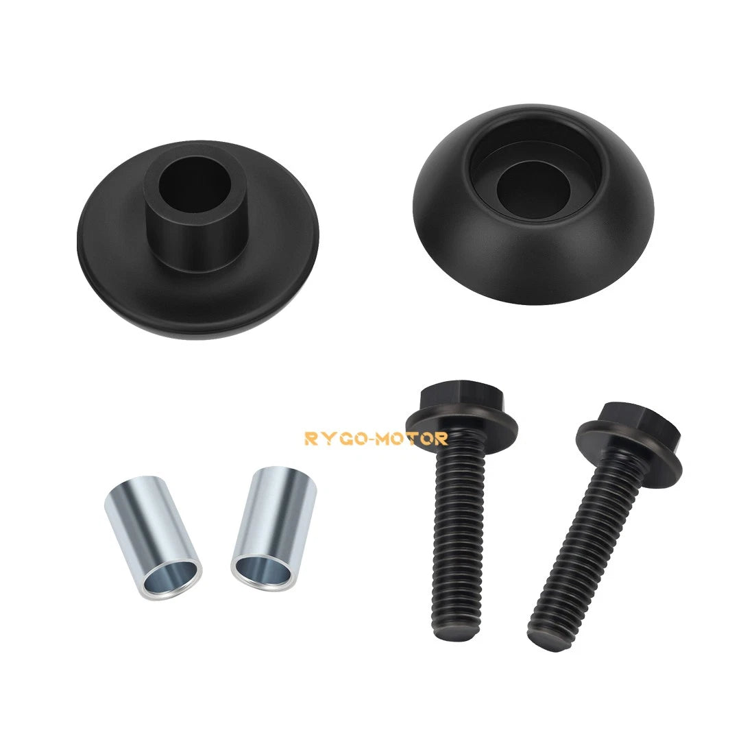 Handle Bar End Guards w/Bolts Kit for Honda Rincon 650 680 (2003–2014)