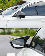 Carbon Fiber Style Side Rearview Mirror Cover Trim for Honda Accord (2018–2020)