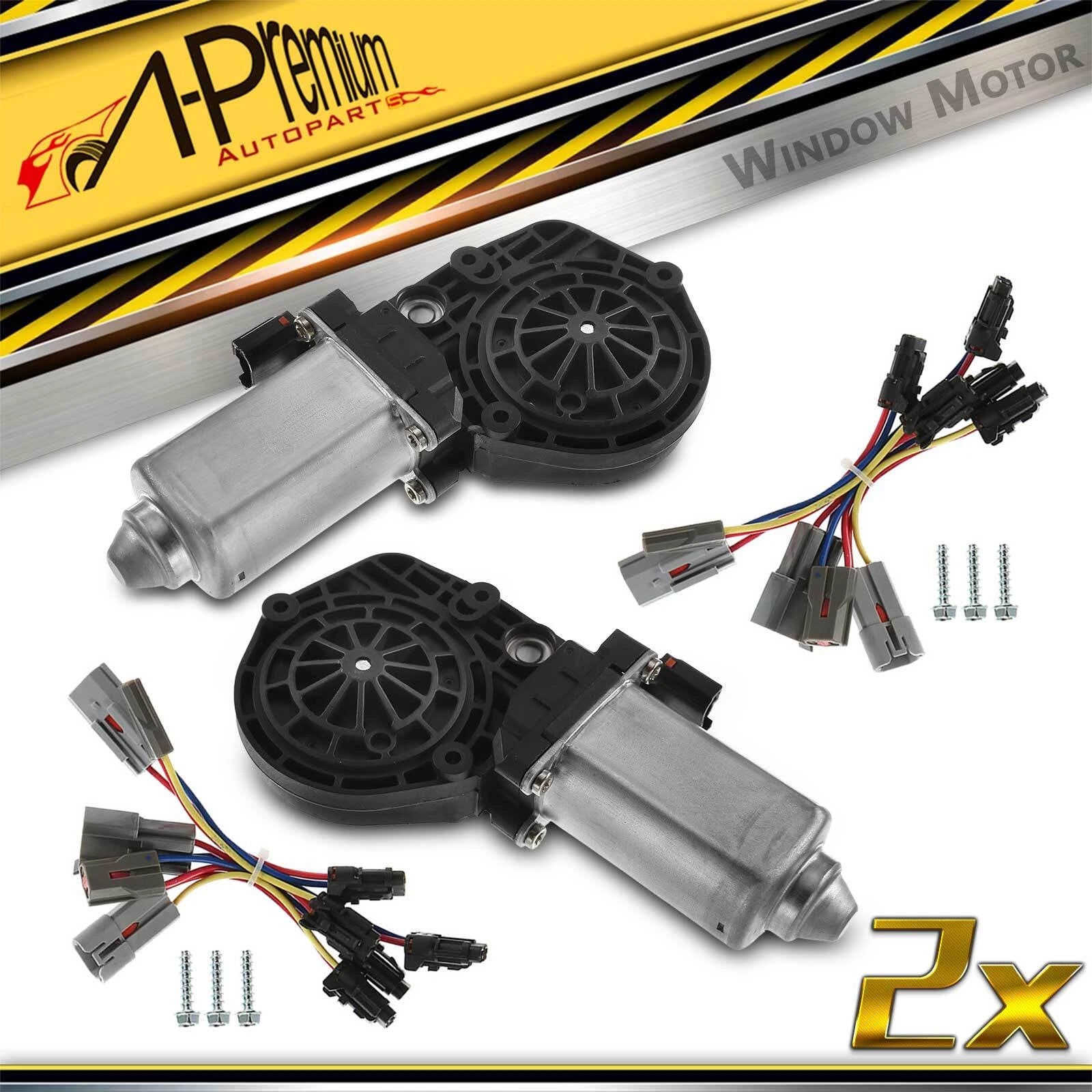 2X Front Window Motor for Ford Ranger (1993–2011)