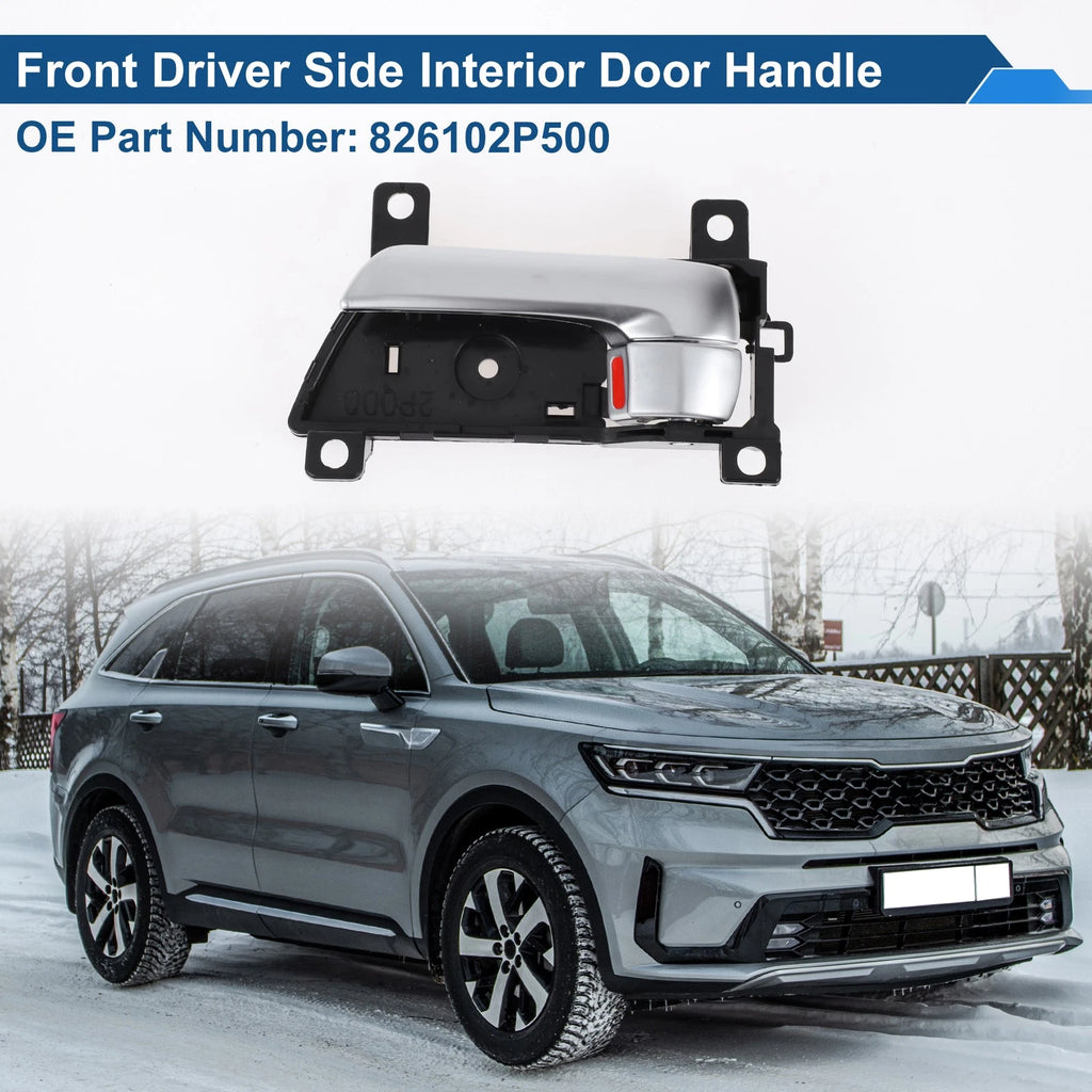 Front Passenger Side Interior Door Handle for Kia Sorento (2013–2014) No. 826102P500