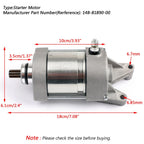 Starter Motor 14B-81890-00 for Yamaha YZF R1 (2009–2014)