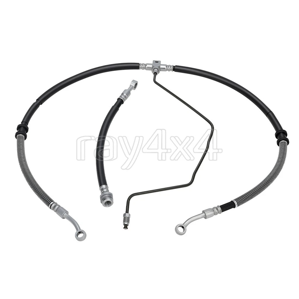 Front Brake Hose Line w/ Pipe Kit for Yamaha Raptor 660R (2001–2005)