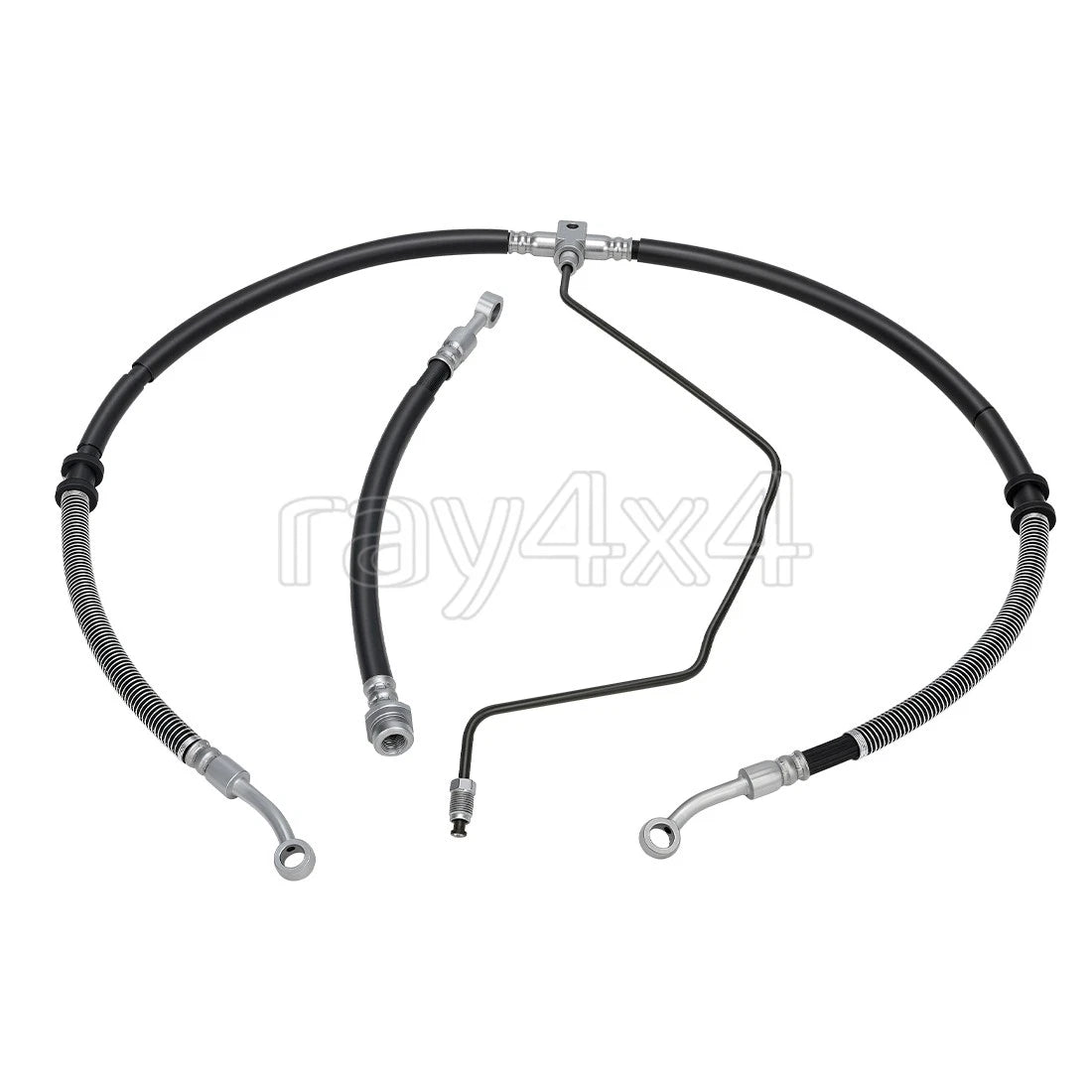 Front Brake Hose Line w/ Pipe Kit for Yamaha Raptor 660R (2001–2005)