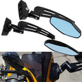 2X Adjustable Rearview Side Racing Mirrors for Suzuki SV650S SV1000S (1999–2009)