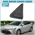 Front Left Door Mirror Corner Fender Triangle Cover for Toyota Corolla (2019–2021)