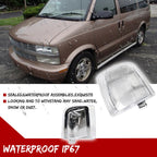 2X Clear Lens Chrome Side Corner Lights for Chevrolet Astro GMC Safari (1995–2005)