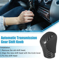 Automatic Gear Shift Knob for Lexus - Carbon Fiber Black Faux Leather