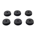 6X Black Side Nerf Bar End Cap Plug 5450653 for Polaris General 1000 (2016–2025)