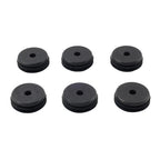 6X Black Side Nerf Bar End Cap Plug 5450653 for Polaris General 1000 (2016–2025)