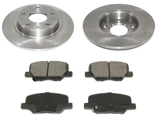 Rear Brake Pad and Rotor Kit for Mazda 3 (2014–2016) HH959ZC