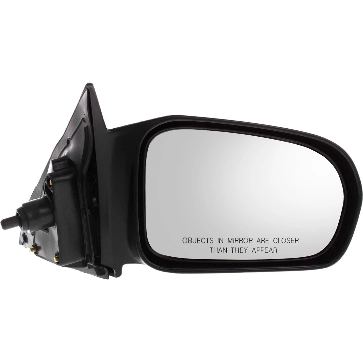 Right Side Manual Remote Mirror for Honda Civic Coupe (2001–2005) Textured Black