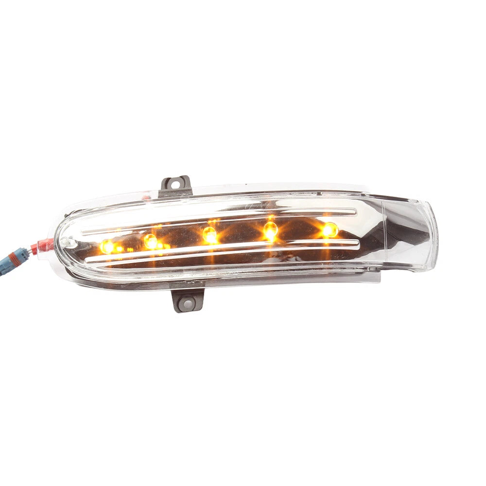 Side Mirror Turn Signal Light Chrome for Mercedes Benz C-Class W203 (2003–2007)