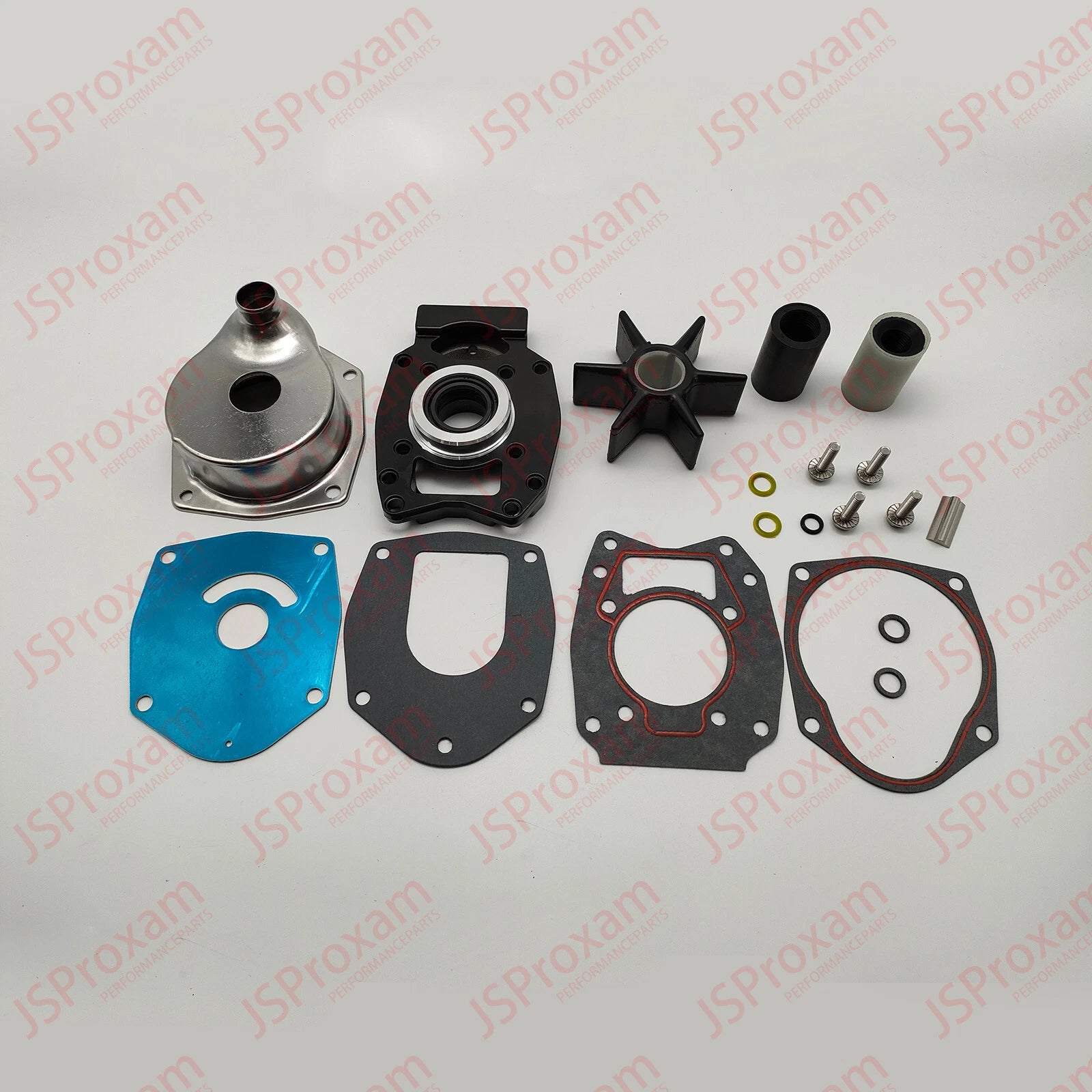 Water Pump Impeller Kit for Mercury Mariner 60-125 HP (46-8M0113799, 46-43024A7)