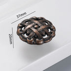 Set of 10 Vintage Drawer Knobs for Cabinet Pulls (Universal Fit)