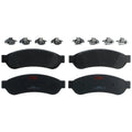 Set of 4 Disc Brake Pads for Ford F-350 Super Duty (2005–2007)