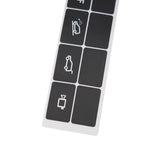 DASH Button Stickers for BMW X5 (2006–2013)