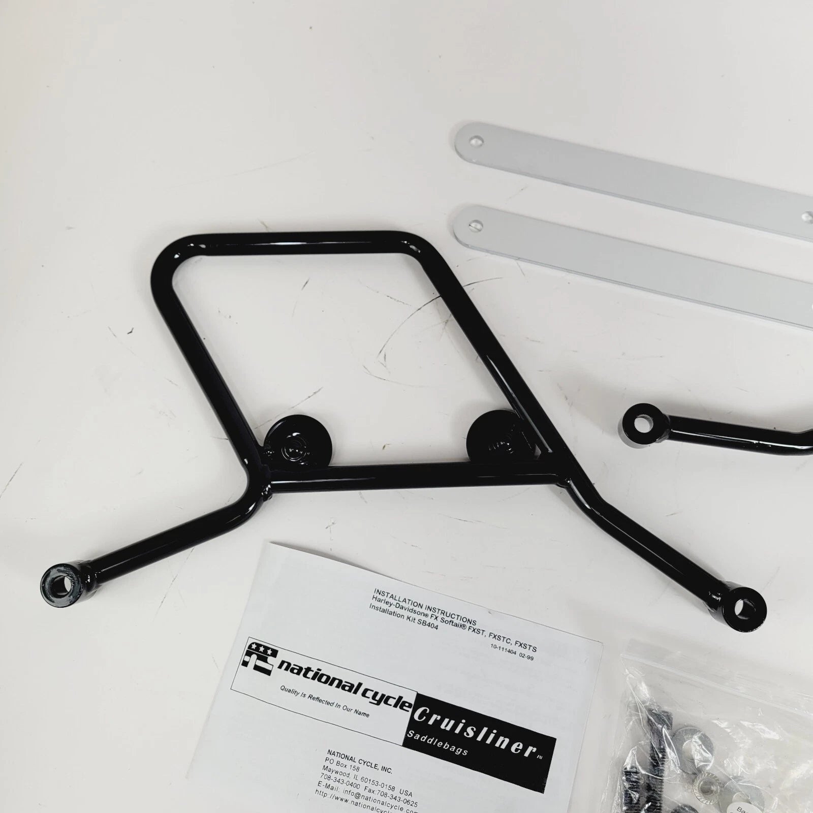 Mount Kit for Harley Davidson Softail (1984–2002) - Black, 84-02