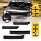Smoked Sequential LED Side Mirror Turn Signal Lights for Ford F150 (2009–2014)