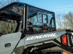 Light Tint Rear Windshield w/ Sliding Window for Polaris General 1000 (2016–2023)