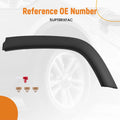 Fender Flare Molding for Jeep Compass (2017–2022) Rear Left 5UP19RXFAC Black