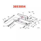Hydraulic Trim Hose for Volvo Penta SX-C DP-S SX-SLT (3853854 985614 0985614)