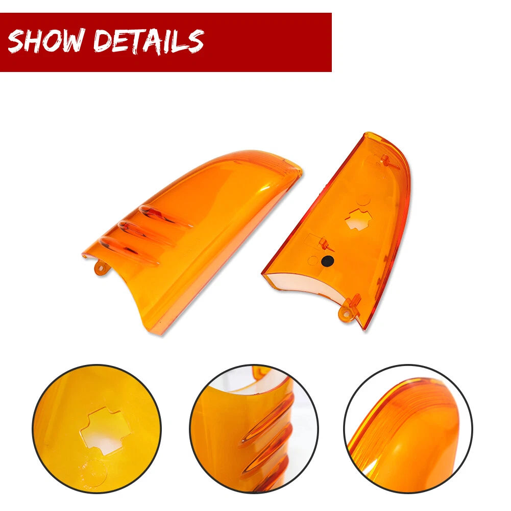 2X Turn Signal Light Lens for Chevrolet Trailblazer GMC Envoy Buick