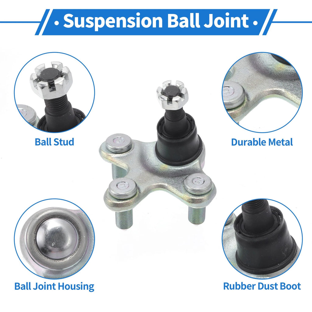 2X Front Lower Ball Joints for Honda Civic (2017–2021) No.K500415/51220TEAT01