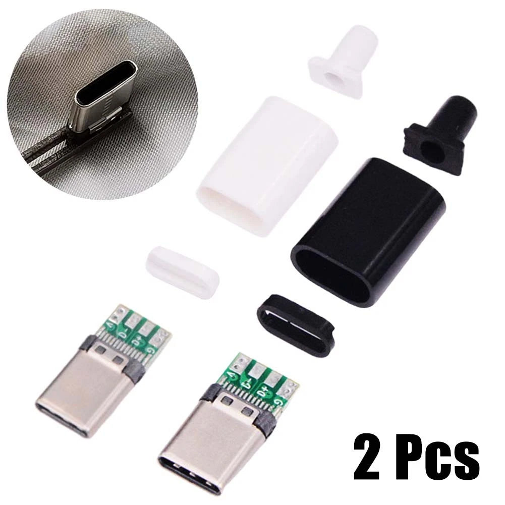 Type-C Reversible USB 3.1 Board with Black/White Shell for
