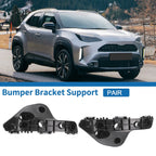 1 Pair Front Bumper Retainer Bracket No. 525360D230/525350D230 for Toyota Yaris (2012–2020)